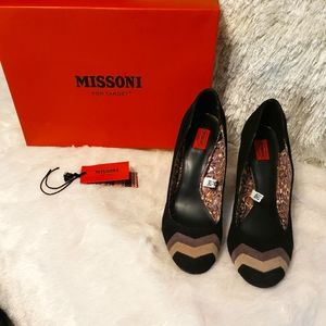 Missoni Suede Pumps